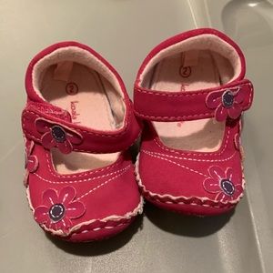 Baby girls shoes, pink, size 2
